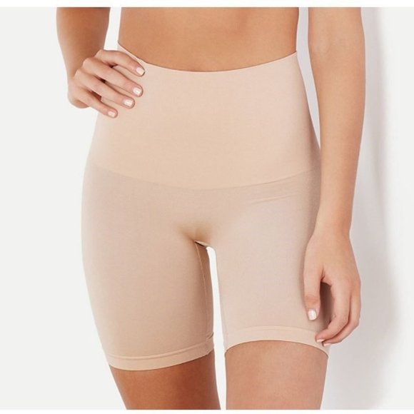 Breezies (3) Seamless Long Leg Control Briefs NEW - Picture 5 of 5